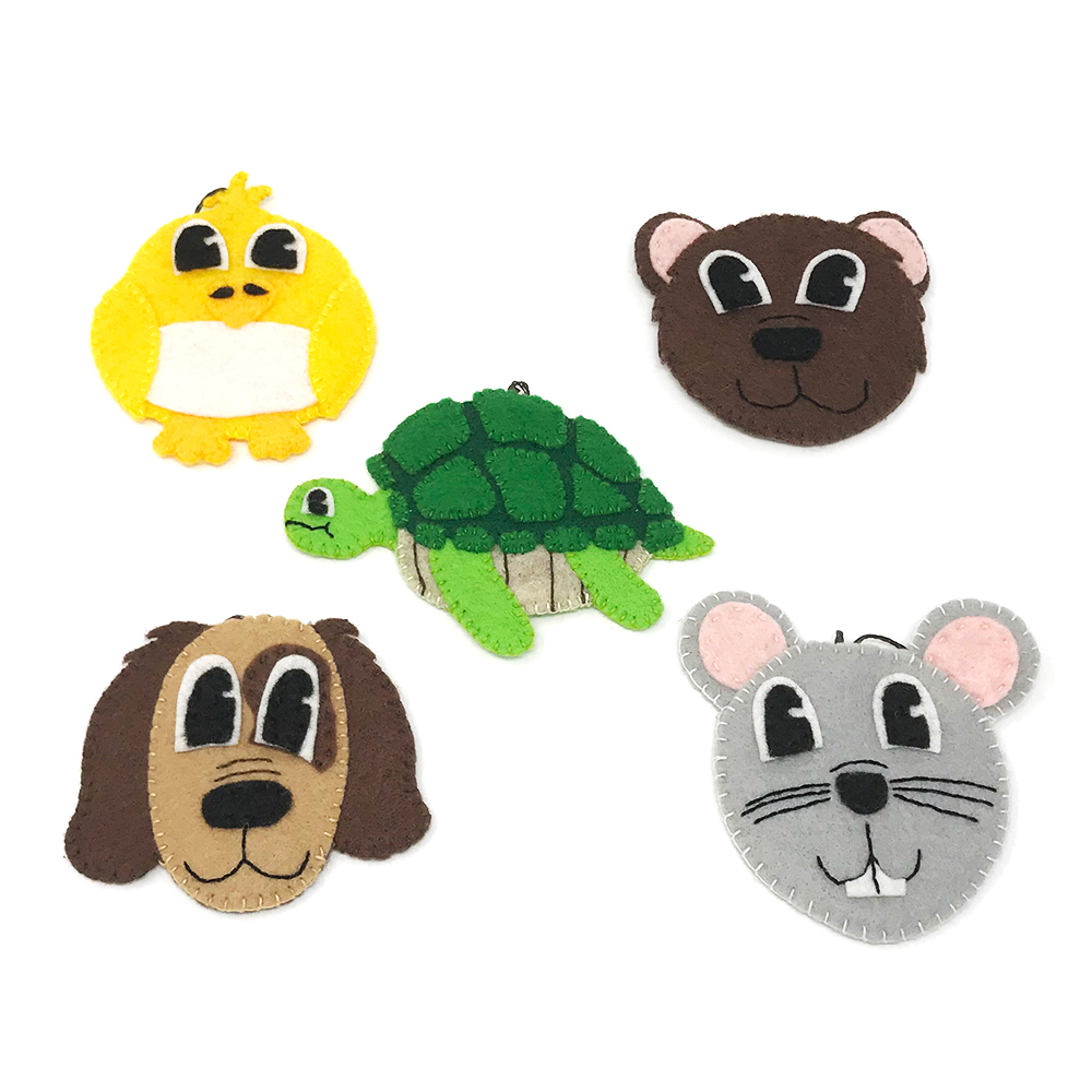 Arctic Animals Set PDF Pattern. Easy Hand Sewing Felt Plush. DIY Toy/ Baby  Mobile/ Ornament/ Garland. Arctic Fox/ Reindeer/ Snow Owl/ Hare.. 