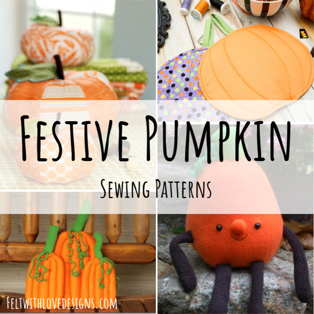 Pumpkin Pot Holder Sewing Pattern